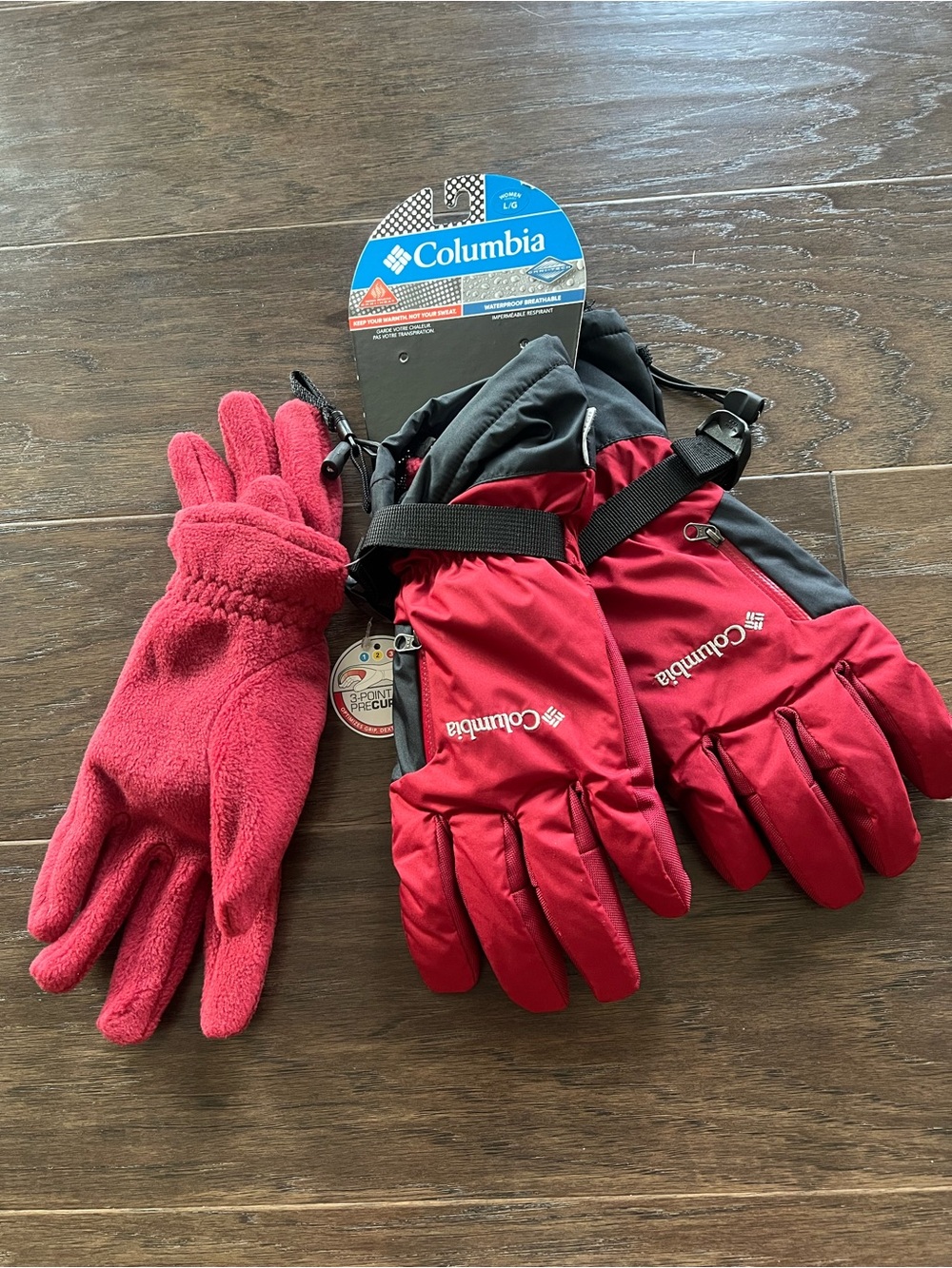 Columbia gloves (set of 2) NWT